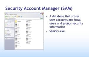 Security Account Manager (SAM)